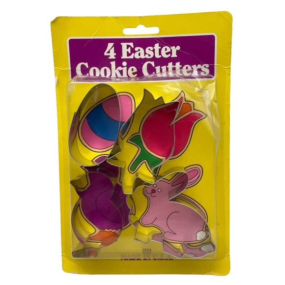 Fox Run Craftsmen Kitchen Vintage Easter Cookie Cutters Set Of Four